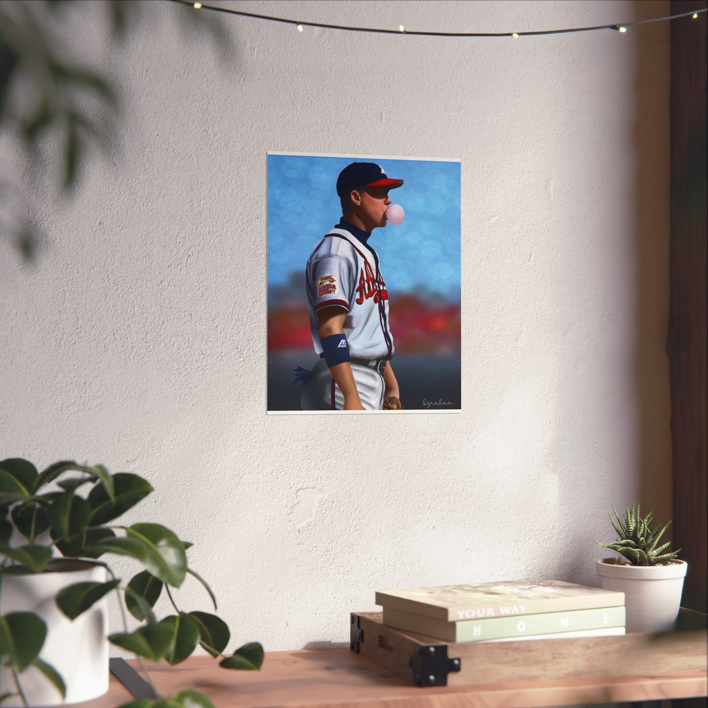 Chipper Jones Print