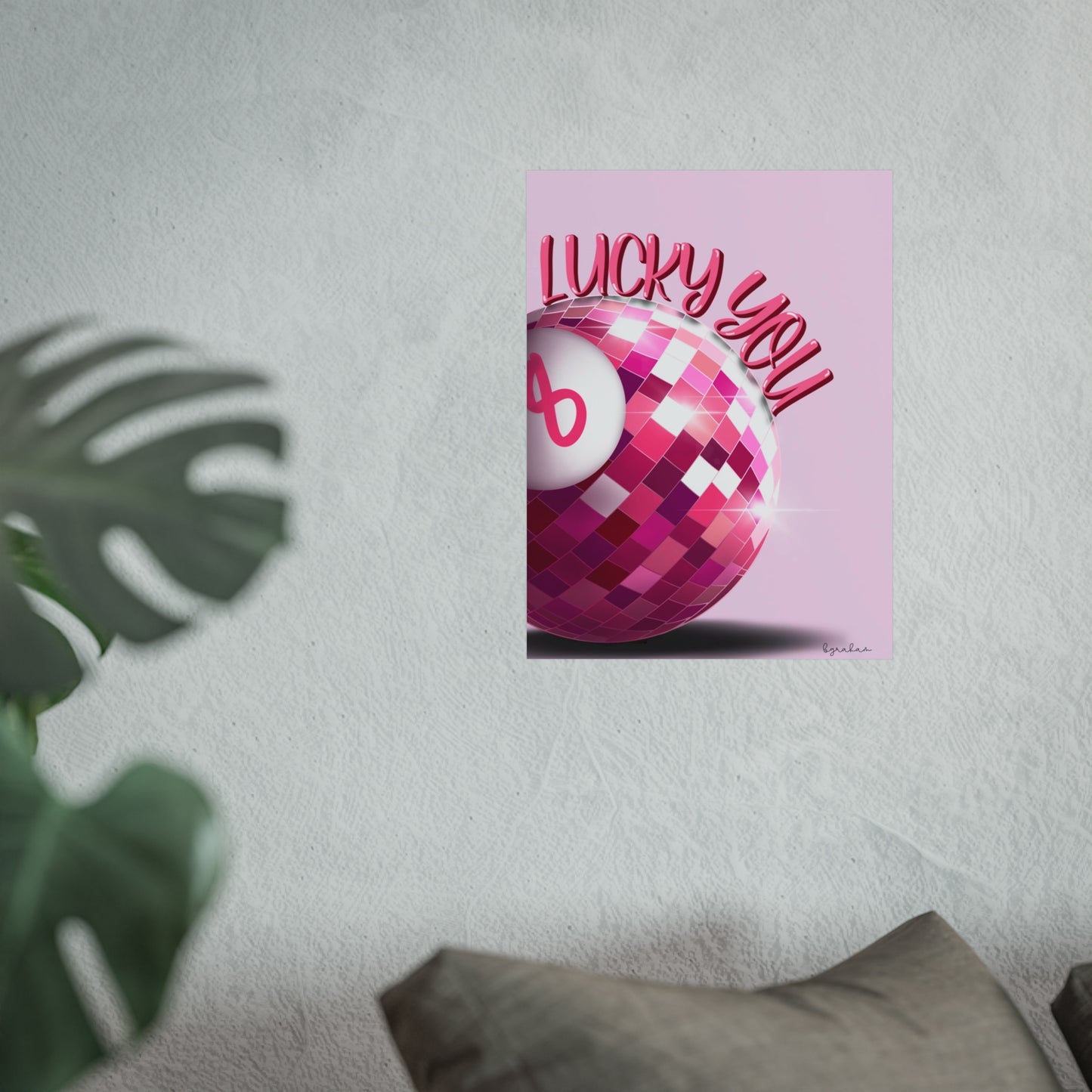 Disco Lucky You Print