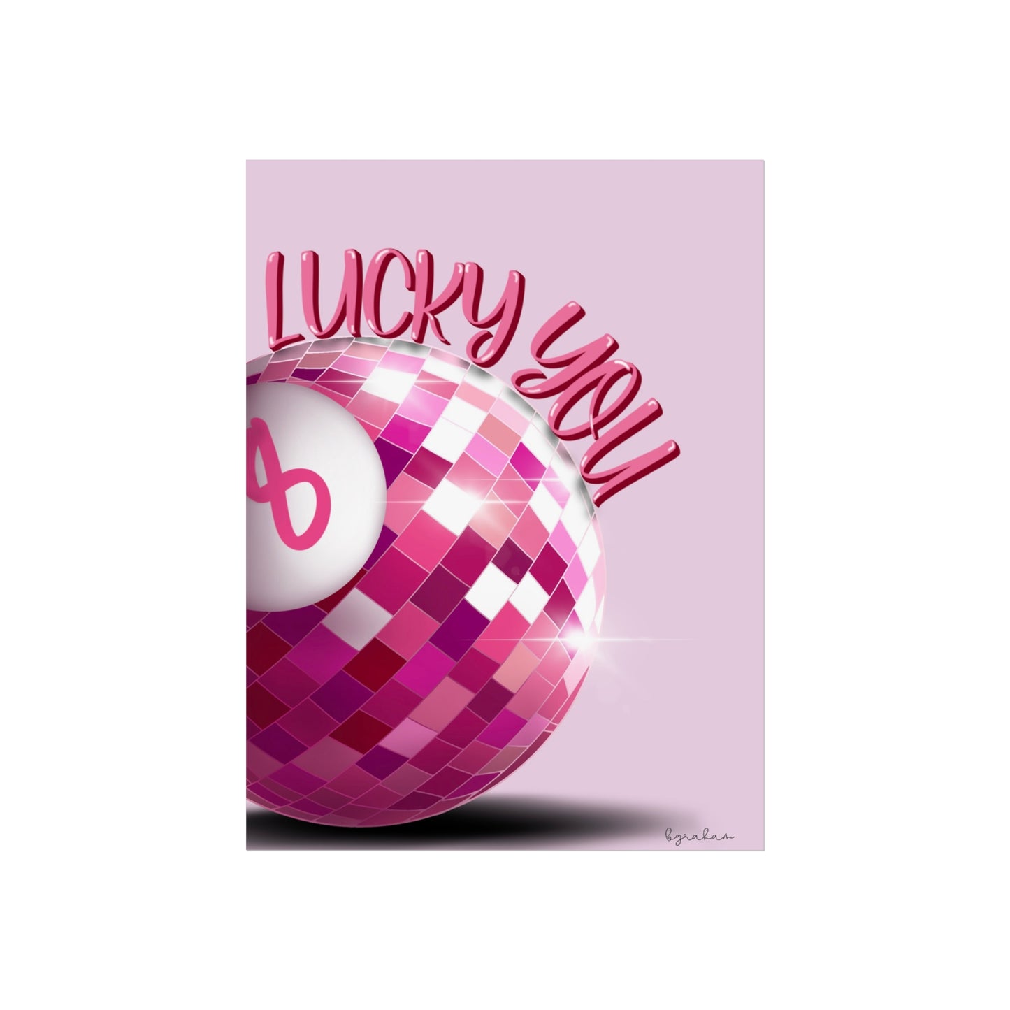 Disco Lucky You Print