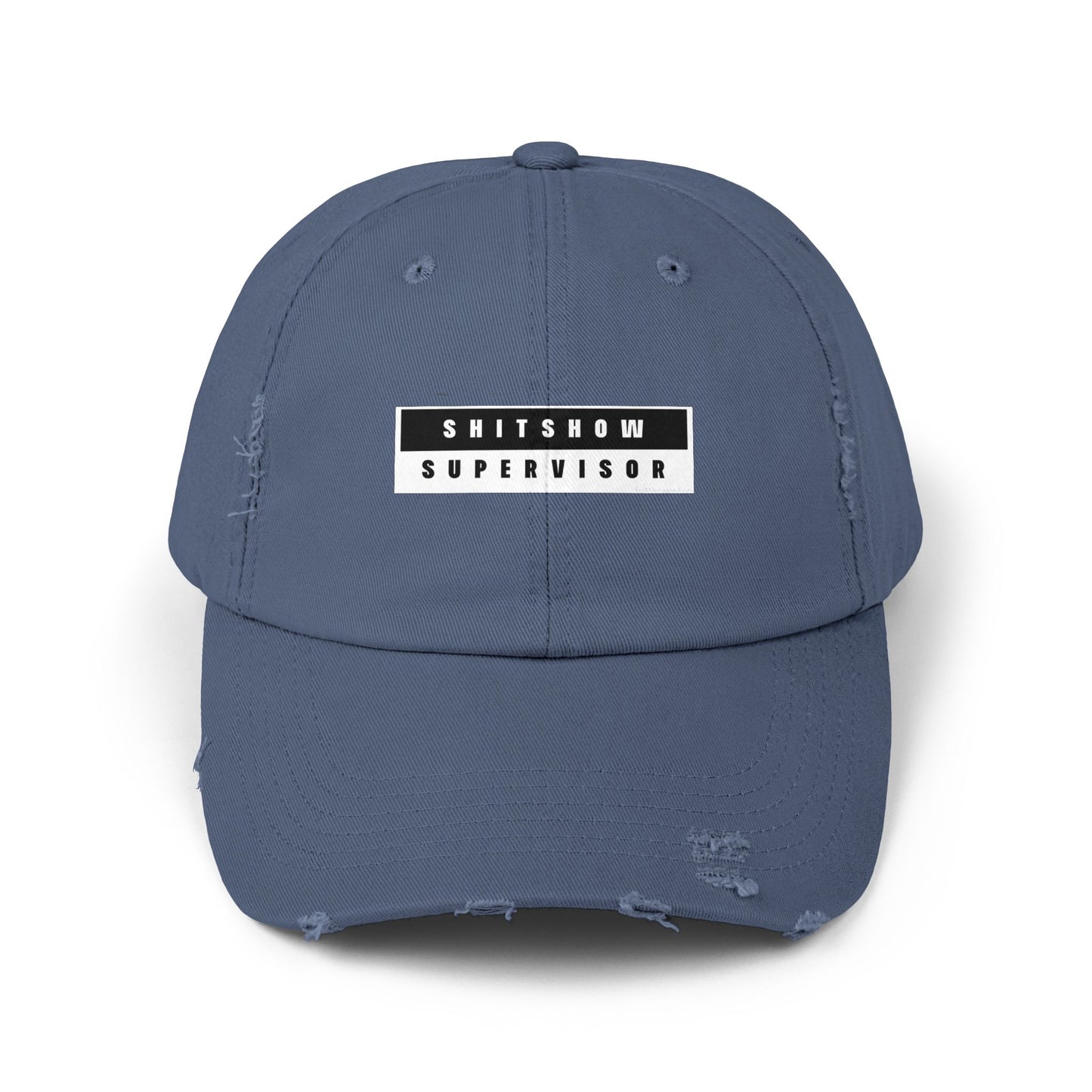 Shitshow Supervisor Distressed Hat