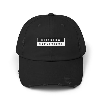 Shitshow Supervisor Distressed Hat