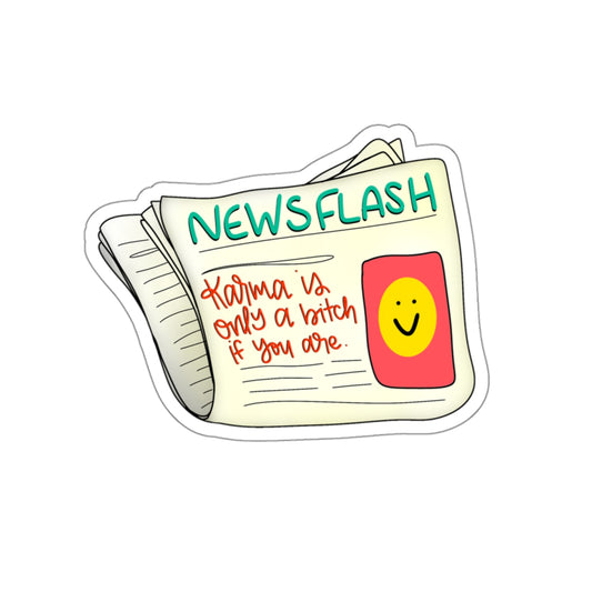 Newsflash Sticker