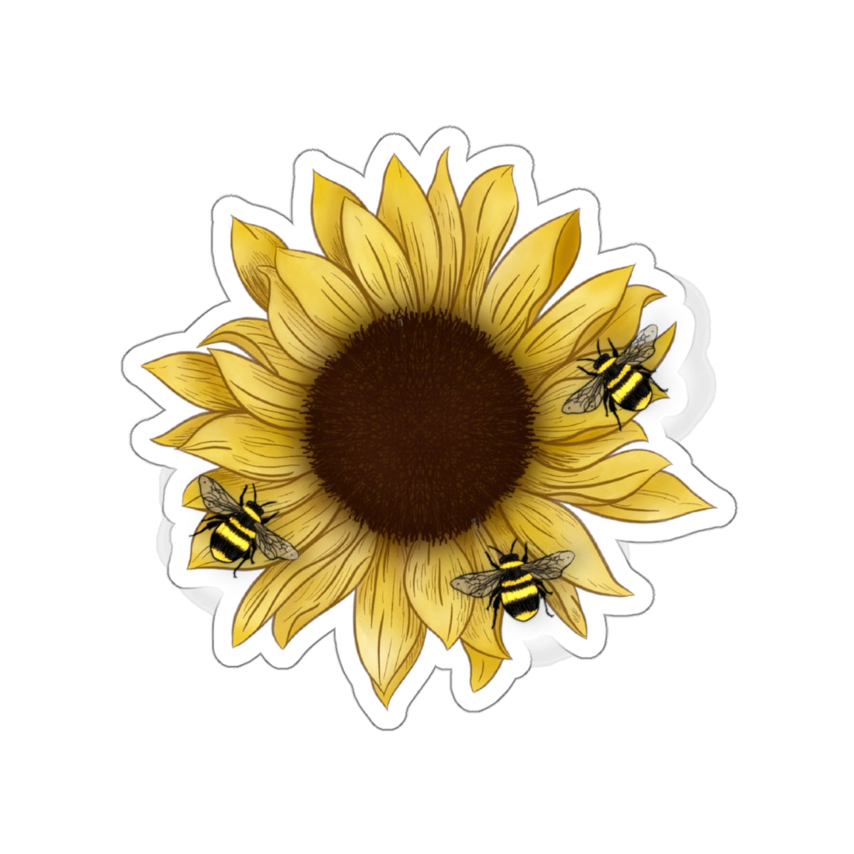 Sunflower Sticker