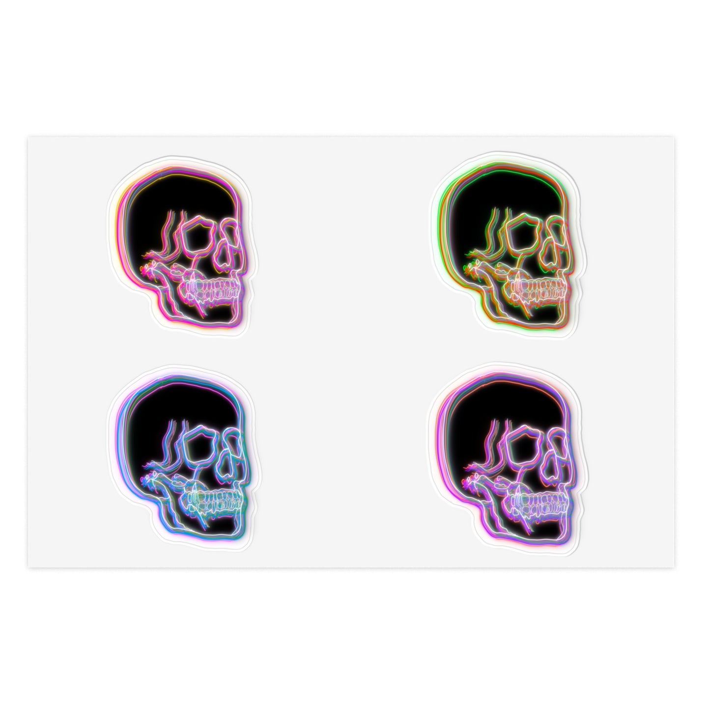 Skull Sticker Sheet