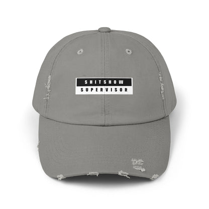 Shitshow Supervisor Distressed Hat