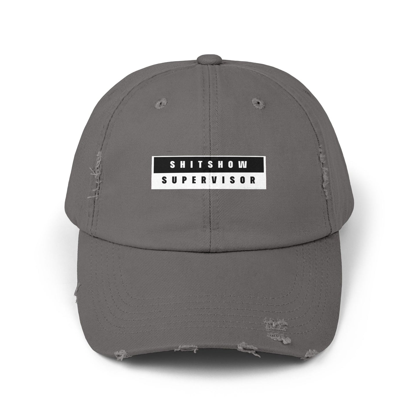 Shitshow Supervisor Distressed Hat