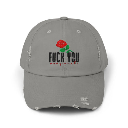 Fuck You Very Much Distressed Hat