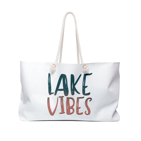 Lake Vibes Weekender Bag